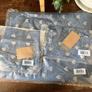 Kyte BABY Silver Hearts Baby Bundle NIB